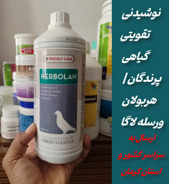 نوشیدنی تقویتی گیاهی پرندگان | هربولان ورسله لاگا 